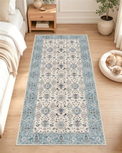 OLANLY 2x5 Washable Runner Rug, Soft Non Slip Carpet for Hallway Kitchen by OLANLY