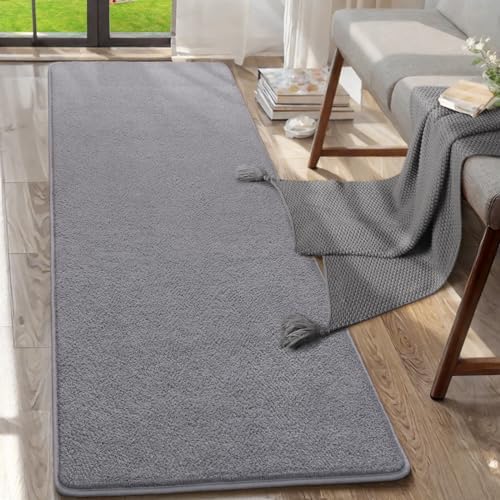 AROGAN 2x6 Runner Rug for Hallway, Long Runner Rugs Non Slip, Grey - Image 5