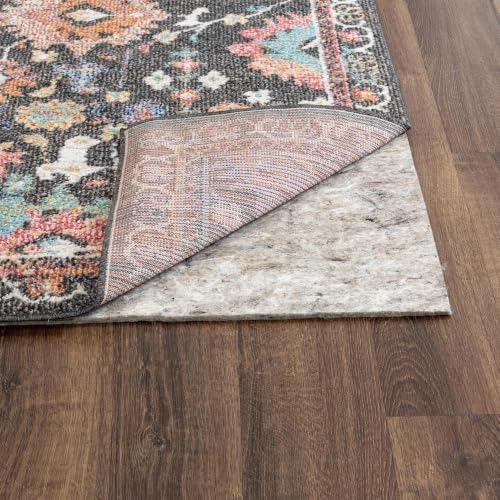Mohawk Home Non Slip Rug Pad 7' 8" x 10' 4" - 1/2" Thick Felt + Latex Rubber Gripper - Dual Surface Cushion for Hardwood, Carpet, Tile Floors, Made in USA - Image 6