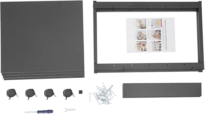 5-Tier AV Media Stand with Universal Wheels, Center Stereo Components Storage Stand, DVD/CD Holder with Adjustable Hole Spacing Movable Audio Media Stand for Living Room, Game Room (4 Tiers)
