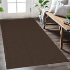 EARTHALL Washable Entryway Rug, Non Slip Area Rug, 3x5 Ft, Brown/Coffee by Unknown