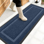 OLANLY Front Door Mat Outside 47x17, All-Season Heavy-Duty Rubber Doormat by OLANLY
