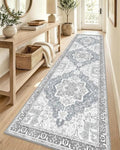 OLANLY 2'6"x12' Washable Runner Rug, Non Slip Carpet for Hallway Kitchen by OLANLY