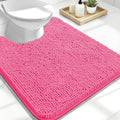 OLANLY Toilet Rugs U-Shaped 24x20, Soft Absorbent Chenille Contour Rugs by OLANLY