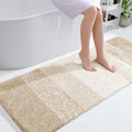 OLANLY Bathroom Runner Rug 45x27, Extra Soft Absorbent Microfiber Bath Rugs by OLANLY