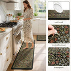 Collive Anti Fatigue Mats for Kitchen Floor Washable Padded Kitchen Rug Set - Image 6