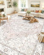 OLANLY 10x12 Washable Area Rug, Soft Non Slip Carpet for Living Room by OLANLY