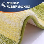 OLANLY Small Bathroom Rugs 24x16, Extra Soft Absorbent Microfiber Bath Rugs - Image 5