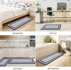 Mattitude Kitchen Mats Set of 2,Cushioned Anti-Fatigue Non-Skid Rug Sets - Image 7