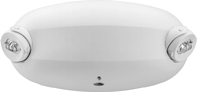 Lithonia Lighting ELM2L UVOLT LTP SDRT M12 Quantum LED Emergency Light, Self-Diagnostics, Remote Test | UVOLT, 220 Lumens, White