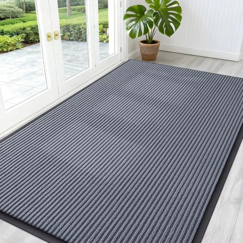 OLANLY Front Door Mat 59x34, Waterproof Heavy-Duty Indoor Outdoor Doormat by OLANLY