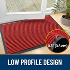 OLANLY Front Door Mat 47x30, Waterproof Heavy-Duty Indoor Outdoor Doormat - Image 4