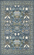 HY HAOYUNLAI Washable 8x8 Floral Square Area Rug Non-Slip Bedroom Carpet by HYHAOYUNLAI