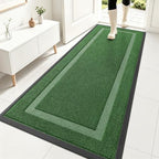 OLANLY Front Door Mat Outside 71x23, All-Season Heavy-Duty Rubber Doormat by OLANLY