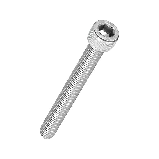 Kozelo 8pcs Socket Head Cap Screws - [M10-1.5 x 95mm] 304 Stainless Steel Allen Socket Drive for Electrical Motor 3D Printing Fan Engine Replacement Use, Silver