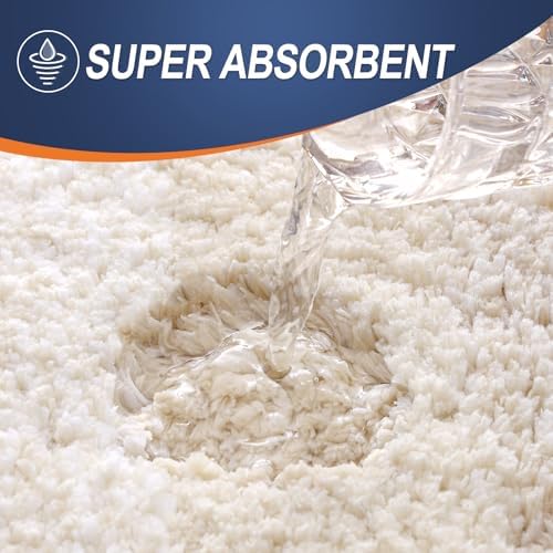 OLANLY Large Bathroom Rugs 44x32, Extra Soft Absorbent Microfiber Bath Rugs - Image 4