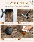 OLANLY 2'6"x14' Washable Runner Rug, Non Slip Carpet for Hallway Kitchen - Image 6
