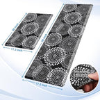 LuxStep Kitchen Mats for Floor,0.47 inch Thicker Cushioned Rug Anti-Fatigue Mats for Kitchen Decor Accessories,Waterproof Non-Slip Mats and Rugs Set for Office,Laundry 17.3"×29"+17.3"×60",Black - Image 3