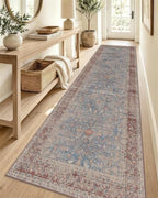 OLANLY 2'6"x12' Washable Runner Rug, Non Slip Carpet for Hallway Kitchen by OLANLY