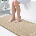 OLANLY Large Bathroom Rugs 50x30, Extra Soft Absorbent Chenille Bath Rugs by OLANLY