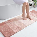 OLANLY Bathroom Runner Rug 59x20, Extra Soft Absorbent Microfiber Bath Rugs by OLANLY