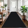EARTHALL Washable Runner Rug, Non Slip Hall Runner, 3x12 Ft, Black Heather by Unknown