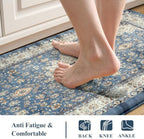 Collive Boho Cushioned Kitchen Mat, Anti Fatigue Mats for Kitchen Floor - Image 3
