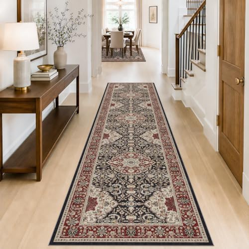 HY HAOYUNLAI Hallway Washable Runner Rug 2.6x10 Kitchen Non Slip Slim Mat - Image 3