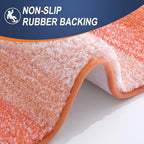 OLANLY Bathroom Runner Rug 47x20, Extra Soft Absorbent Microfiber Bath Rugs - Image 5