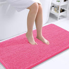 OLANLY Bathroom Runner Rugs 40x24, Extra Soft Absorbent Chenille Bath Rugs by OLANLY