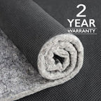 RUGPADUSA - Dual Surface - 5'x7' - 1/2" Thick - Felt + Rubber - Non-Slip Backing Rug Pad - Adds Comfort and Protection - for Hard Surface Floors - Image 5