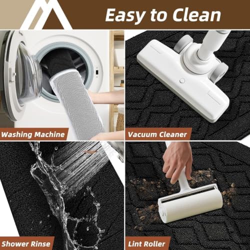 COSY HOMEER Kitchen Rugs 24"x35" Non-Slip Washable Kitchen Mats for Floor - Image 7