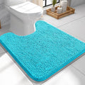 OLANLY Toilet Rugs U-Shaped 24x24, Soft Absorbent Chenille Contour Rugs by OLANLY