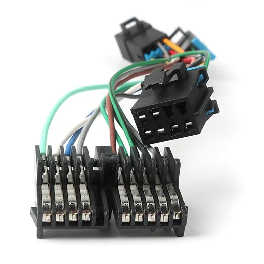 Fits 1995 Chevy Silverado A/C Heater Climate Temperature Control Adapter Wire Harness Without Rear DEFROST Option (Convert 1996-1999 Unit in Your 1995 Vehicle)