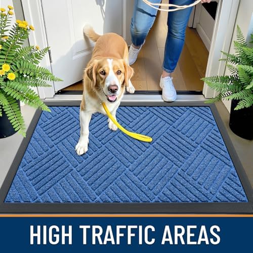 OLANLY Front Door Mat Outside Entrance 47x23, Waterproof Heavy-Duty Doormat - Image 6