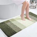 OLANLY Bathroom Runner Rug 47x20, Extra Soft Absorbent Microfiber Bath Rugs by OLANLY