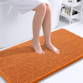 OLANLY Bathroom Runner Rugs 44x24, Extra Soft Absorbent Chenille Bath Rugs, Rubber Backing Quick Dry, Machine Washable Long Bath Mats for Bathroom Floor, Tub and Shower, Home Decor Accessories, Clay by OLANLY