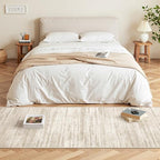 2x5 Rug Runners for Hallways Non Slip,Kitchen Rugs,Brown - Image 4
