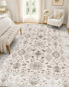 OLANLY 5x7 Washable Area Rug, Soft Non Slip Carpet for Bedroom Living Room by OLANLY