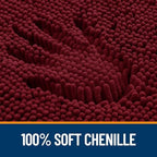 OLANLY Bathroom Runner Rugs 59x20, Extra Soft Absorbent Chenille Bath Rugs - Image 3