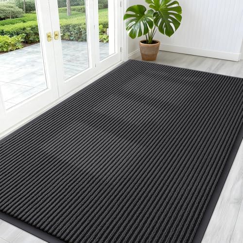 OLANLY Front Door Mat 59x34, Waterproof Heavy-Duty Indoor Outdoor Doormat by OLANLY