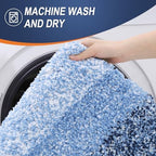 OLANLY Bathroom Runner Rug 59x20, Extra Soft Absorbent Microfiber Bath Rugs - Image 5
