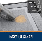 OLANLY Front Door Mat Outside 47x32, All-Season Heavy-Duty Rubber Doormat - Image 5