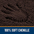 OLANLY Large Bathroom Rugs 70x46, Extra Soft Absorbent Chenille Bath Rugs - Image 3