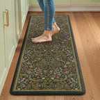 Collive Anti Fatigue Kitchen Runner Mats, Olive Green Sink Rug-24''x59'' by Collive
