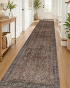 OLANLY 2'6"x14' Washable Runner Rug, Non Slip Carpet for Hallway Kitchen by OLANLY
