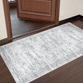 2x4 Rug Runners for Hallways Non Slip,Grey by Restydon