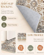 OLANLY 3x6 Washable Runner Rug, Soft Non Slip Carpet for Hallway Kitchen - Image 7