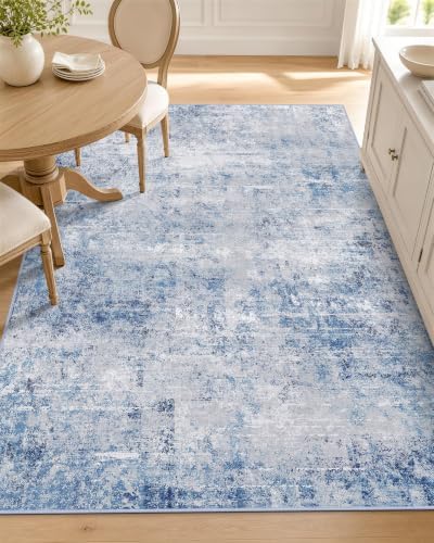 OLANLY 3x5 Washable Accent Rug, Soft Non Slip Carpet for Entryway Bedside by OLANLY