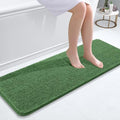 OLANLY Bathroom Runner Rugs 47x17, Extra Soft Absorbent Chenille Bath Rugs by OLANLY